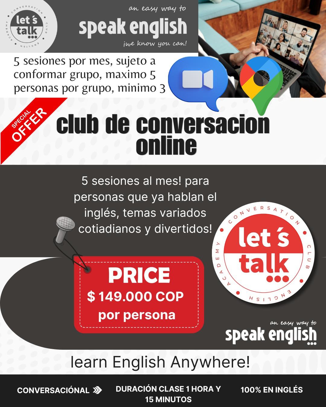 donde practicar mi inglés en medellin